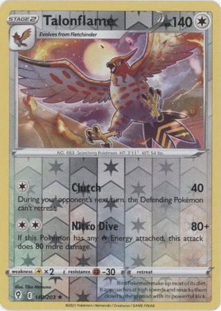 Talonflame – 140/203 – Reverse