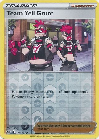 Team Yell Grunt – 184/202 – Reverse