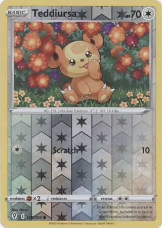 Teddiursa – 126/203 – Reverse