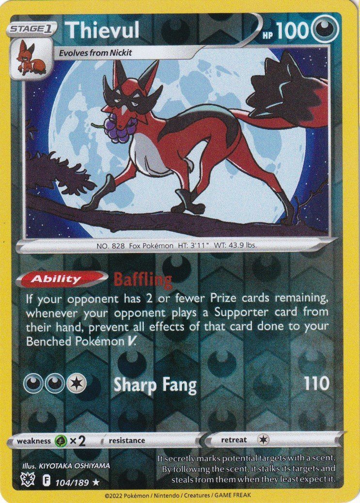 Thievul - 104/189 - Reverse