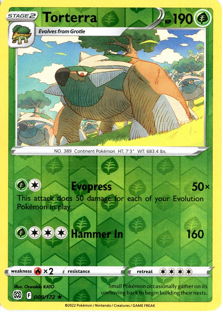 Torterra - 8/172 - Reverse