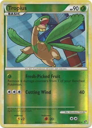 Tropius - 22/90 - Reverse