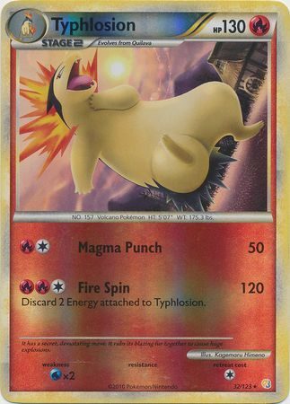 Typhlosion - 32/123 - Reverse