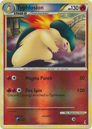 Typhlosion - 35/95 - Reverse