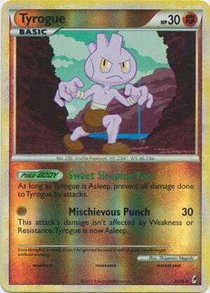 Tyrogue - 36/95 - Reverse