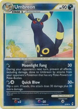 Umbreon - 22/95 - Reverse