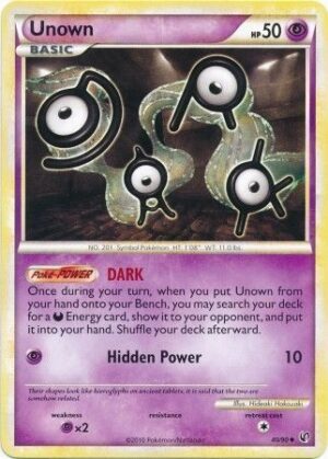 Unown - 40/90