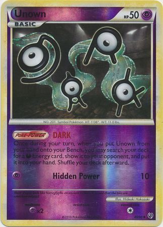 Unown - 40/90 - Reverse