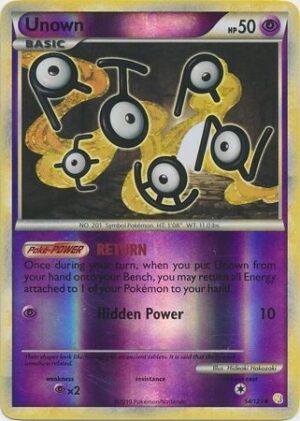 Unown - 54/123 - Reverse