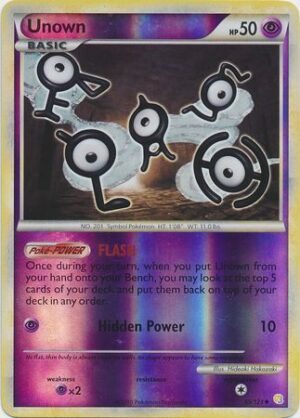 Unown - 55/123 - Reverse