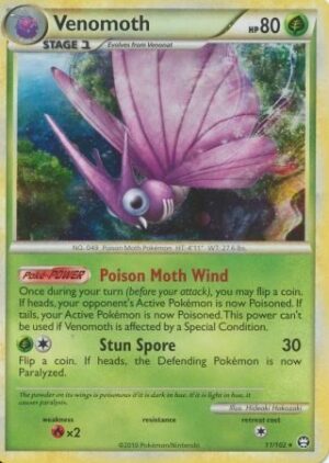 Venomoth - 11/102 (Holo)