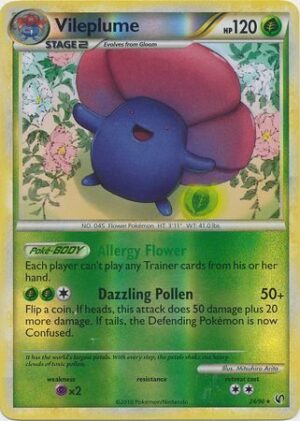 Vileplume - 24/90 - Reverse