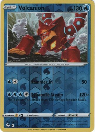 Volcanion – 25/72 – Reverse