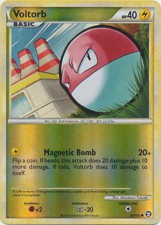 Voltorb – 83/102 – Reverse