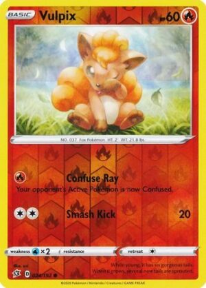 Vulpix - 024/192 - Reverse