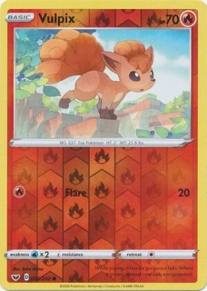 Vulpix - 22/202 - Reverse