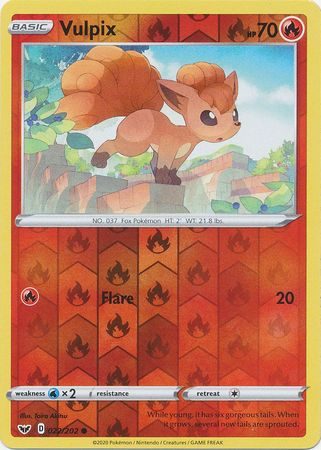 Vulpix – 22/202 – Reverse