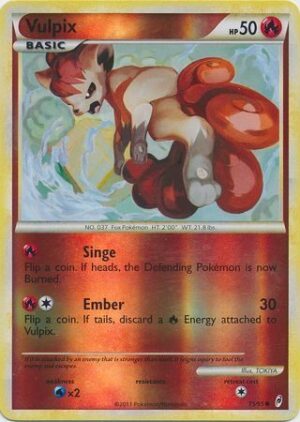Vulpix - 75/95 - Reverse