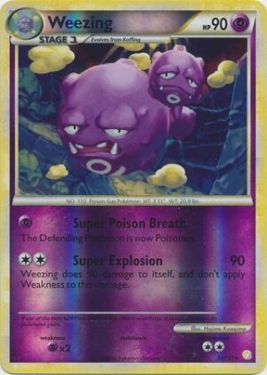 Weezing - 34/123 - Reverse