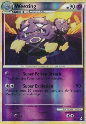 Weezing - 38/95 - Reverse