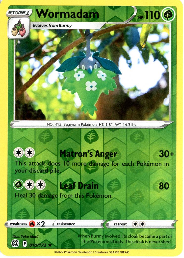 Wormadam - 10/172 - Reverse