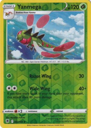 Yanmega - 7/189 - Reverse