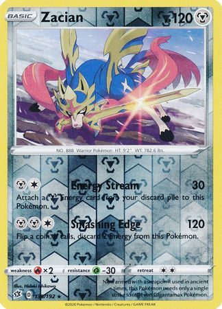 Zacian – 139/192 – Reverse