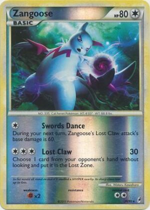 Zangoose - 39/95 - Reverse