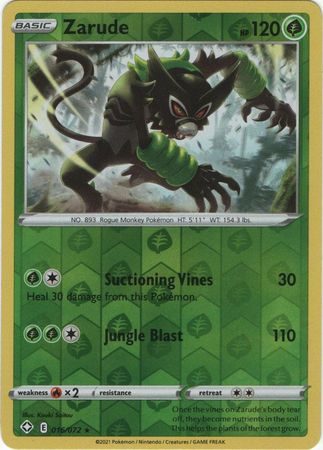 Zarude – 16/72 – Reverse