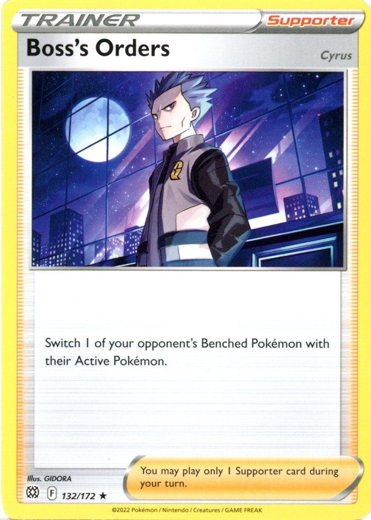 Boss's Orders (Cyrus) - 132/172 - Non Holo