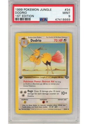 Dodrio 34/64 1st Edition PSA 9