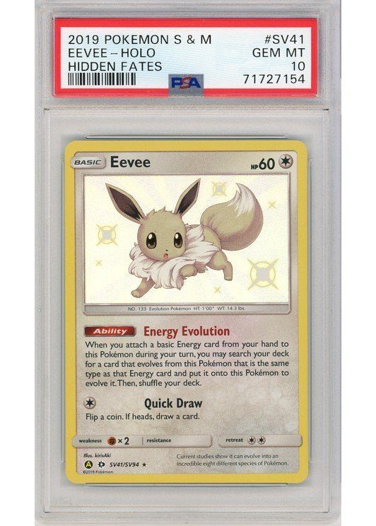 Eevee – SV41/SV94 – PSA 10