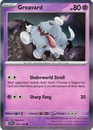 Greavard - 105/198 - Mirage Holo