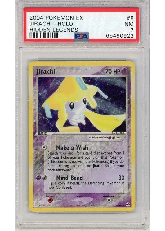 Jirachi 8/101 PSA 7