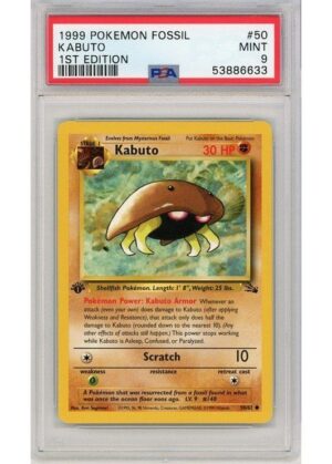 Kabuto 50/62 1st Edition PSA 9