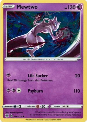 Mewtwo - 056/172 - Cosmos Holo