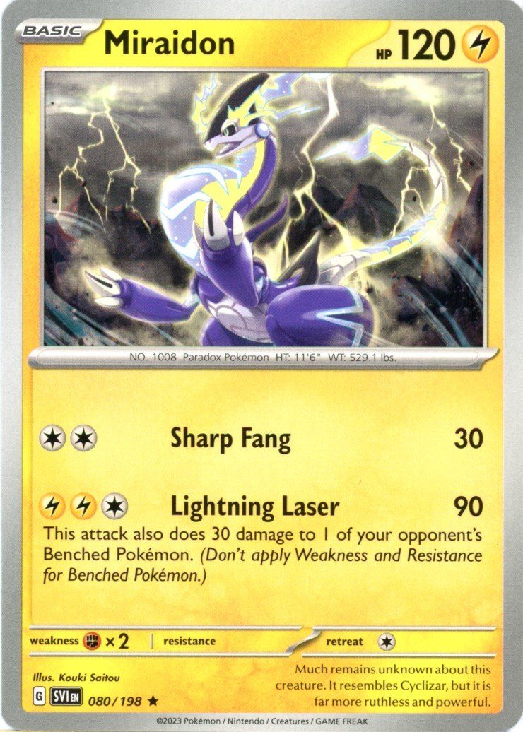 Miraidon - 080/198 - Non Holo