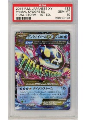 Primal Kyogre EX 032/070 1st Edition PSA 10