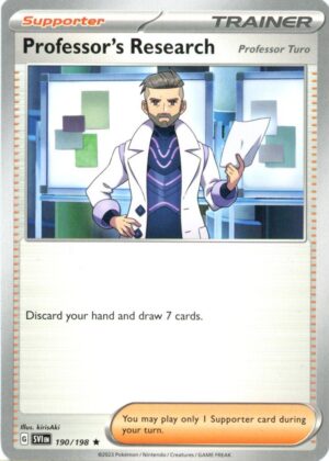 Professor's Research (Turo) - 190/198 - Non Holo