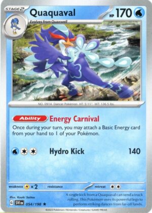 Quaquaval - 054/198 - Non Holo