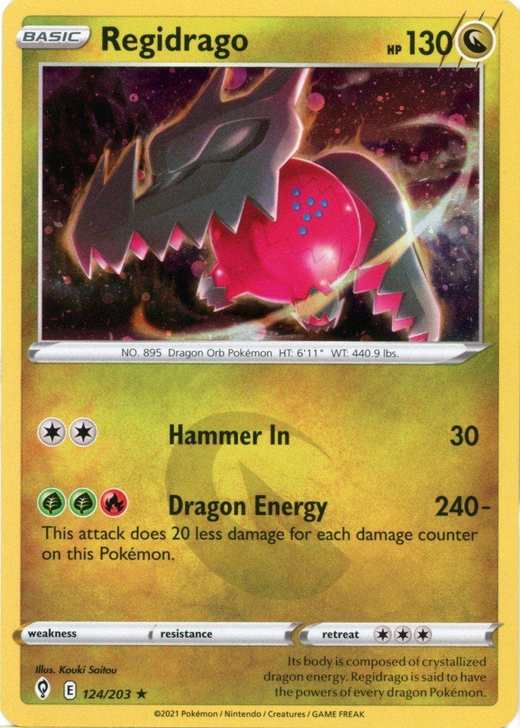 Regidrago – 124/203 – Cosmos Holo
