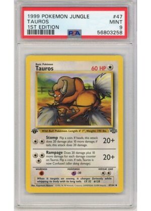 Tauros 47/64 1st Edition PSA 9