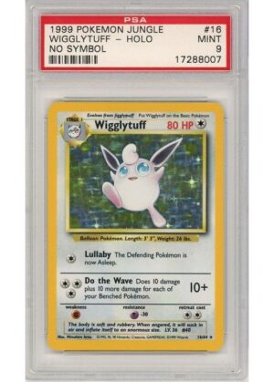 Wigglytuff No Symbol Error 16/64 PSA 9