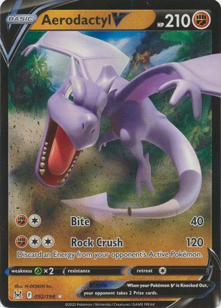 Aerodactyl V - 92/196