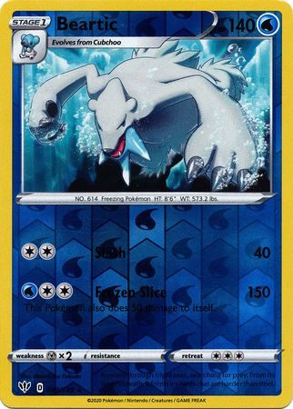Beartic – 049/189 – Reverse