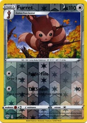 Furret - 136/189 - Reverse