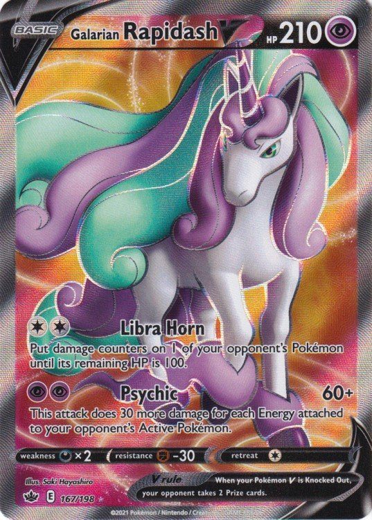 Galarian Rapidash V - 167/198