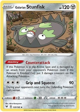 Galarian Stunfisk - 125/185