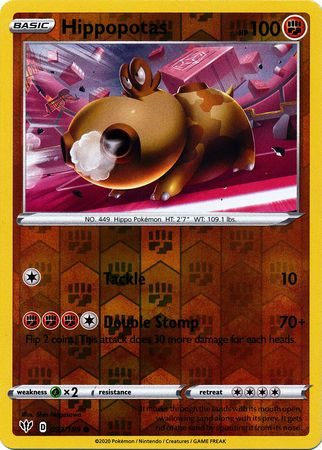 Hippopotas – 093/189 – Reverse
