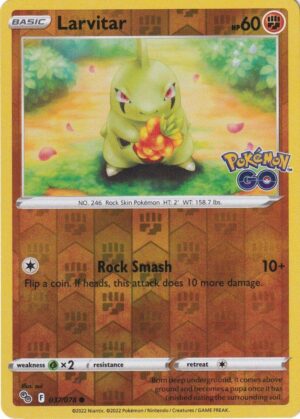 Larvitar - 37/078 - Reverse